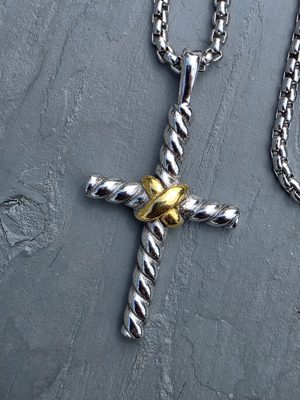 David Yurman Petite X Cross Necklace